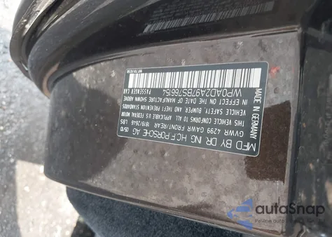 2011 Porsche 911 Turbo from USA, damaged, VIN WP0AD2A97BS766154